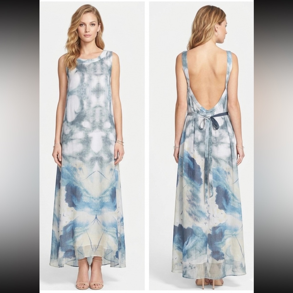 D Fanni maxi silk dress